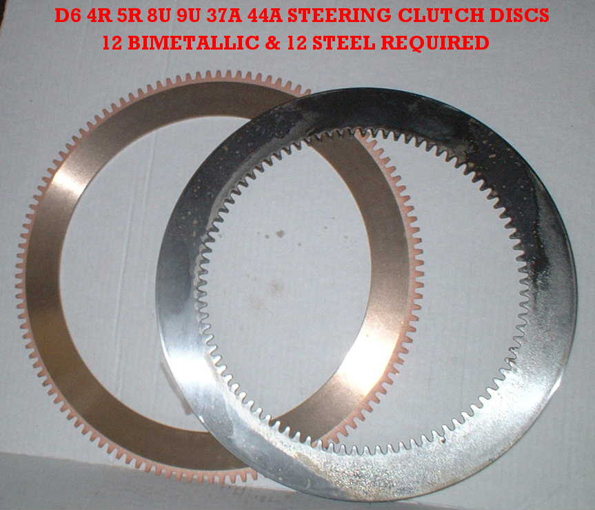 D6 STEERING CLUTCHES